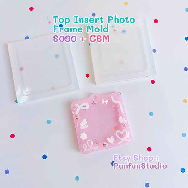 แม่พิมพ์ซิลิโคน SHAKE S087-S092 Set Mold / Top Insert Photo Frame Mold + CSM