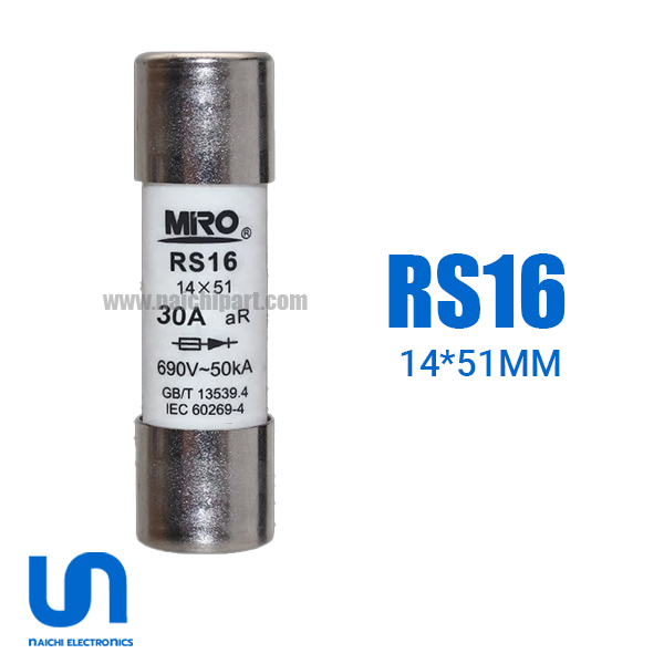 MRO RS16 14*51 63A 50A 40A 32A 25A 20A 16A 10A 6A 5A 4A 3A 2A 1A