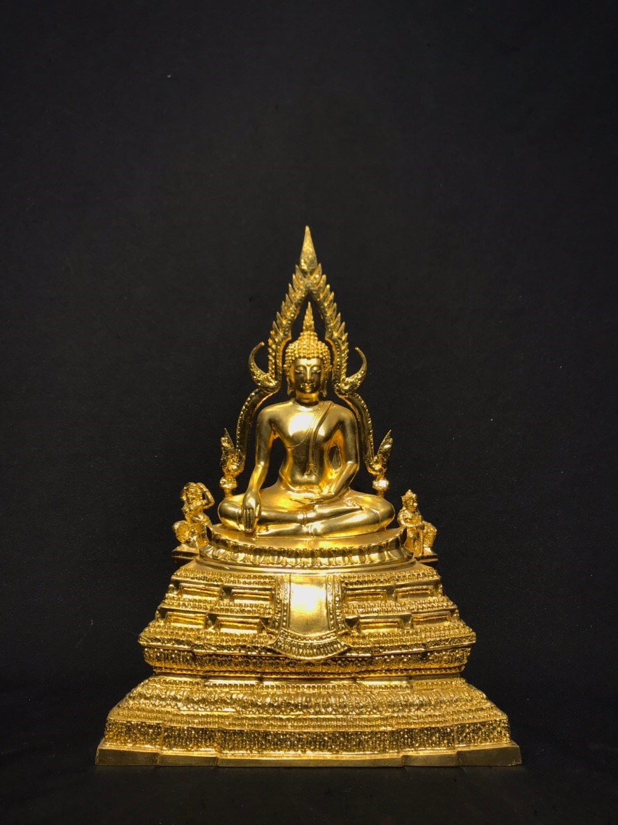 พระพุทธรูป พระพุทธชินราช หน้าตัก 5 นิ้ว วัดพระศรีรัตนมหาธาตุวรวิหารจ.พิษณุโลก ปี 2539