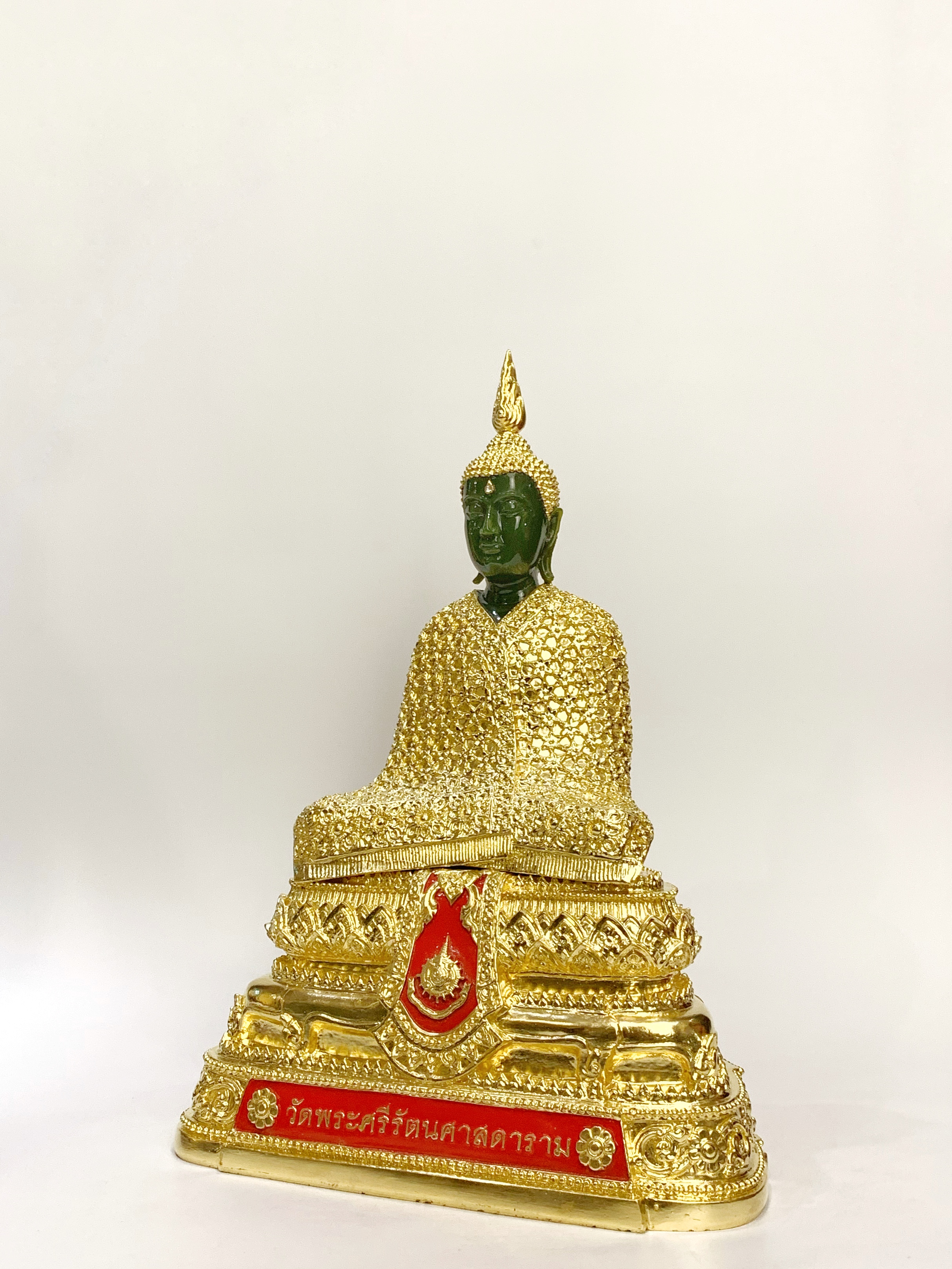 พระพุทธรูป พระแก้วมรกต ทรงเครื่องฤดูหนาว หน้าตัก 9 นิ้ว วัดพระศรีรัตนศาสดาราม ปี พ.ศ.2542