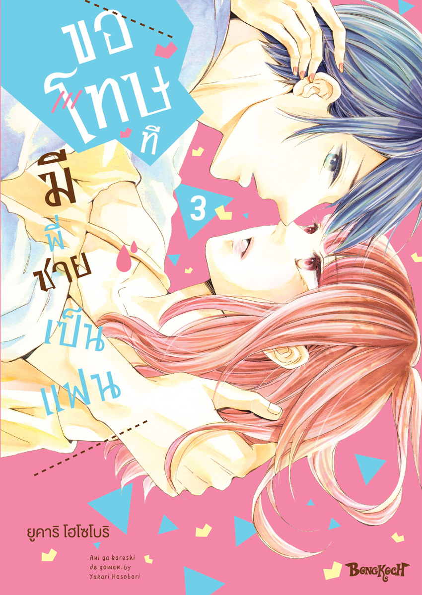 หนังสือการ์ตูนเรื่อง ขอโทษทีมีพี่ชายเป็นแฟน เล่ม 3