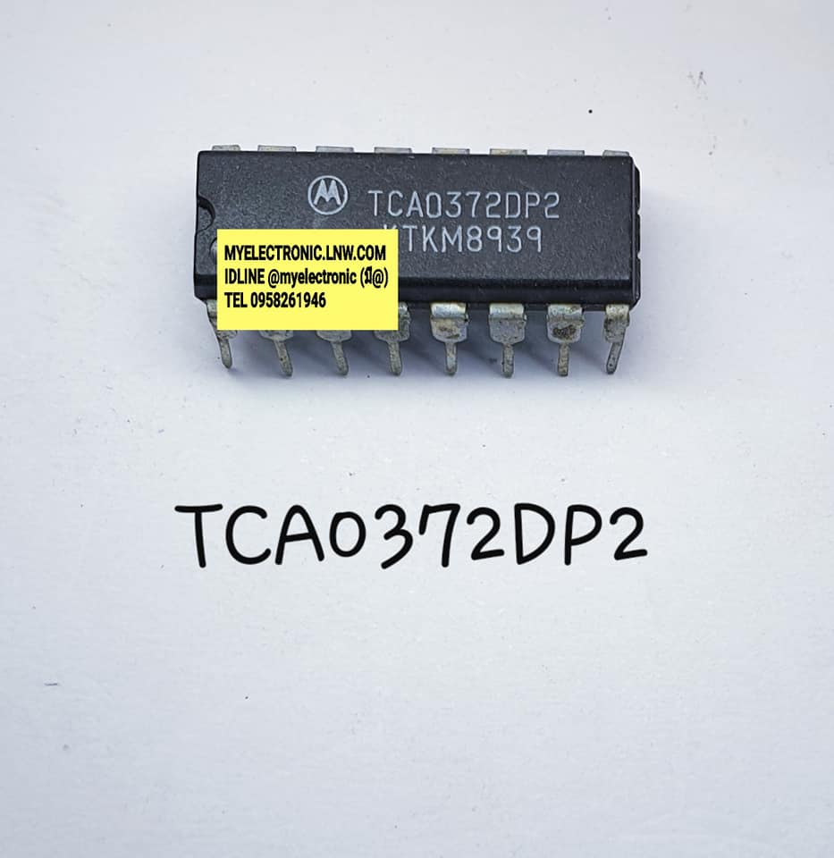 TCA0372DP2ยี่ห้อMOTOตัวถัง DIP16ขาราคาตัวละ