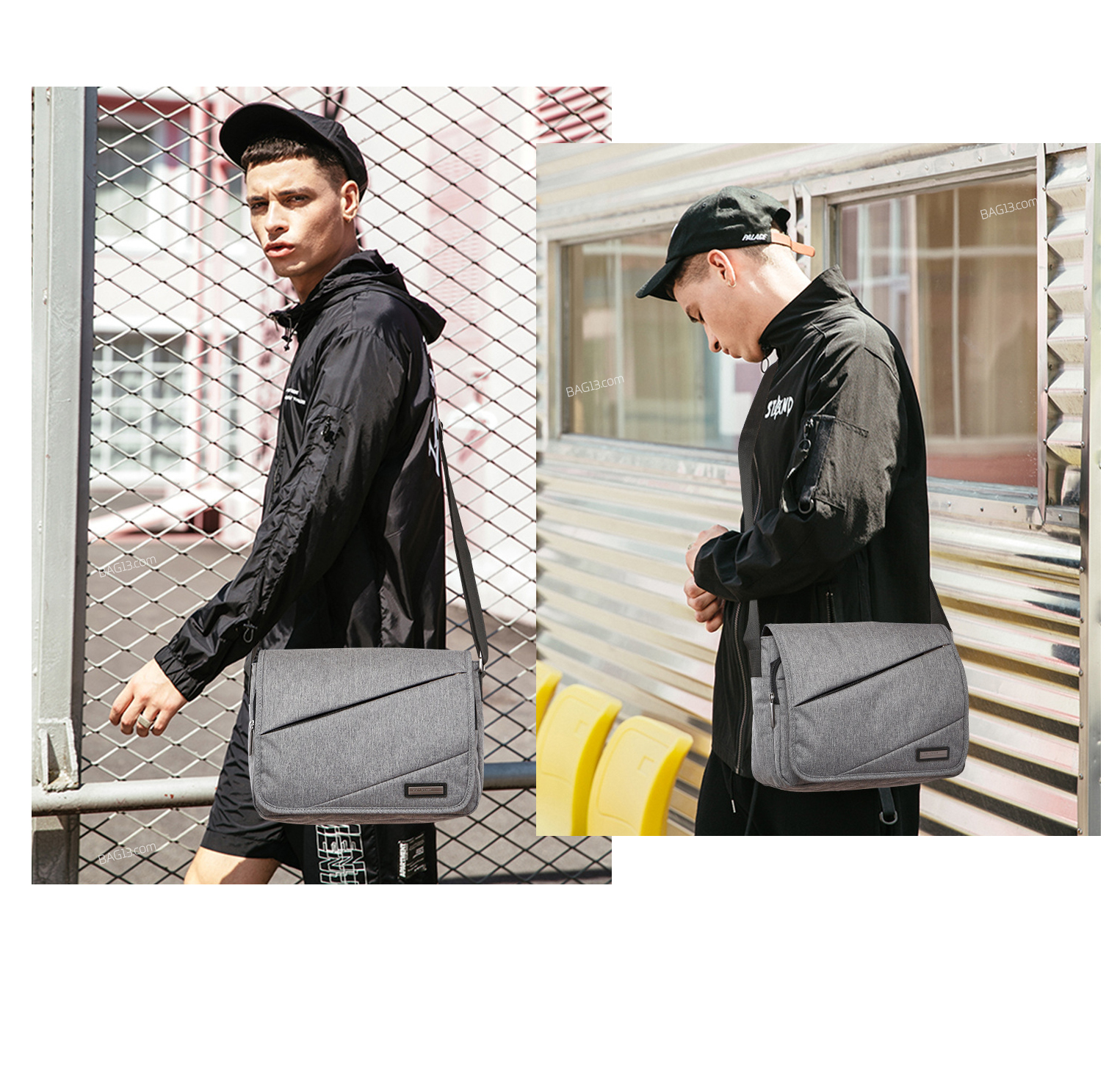 กระเป๋าสะพายข้าง Crossbody Bags กระเป๋าผู้ชาย กระเป๋าใส่ไปทำงาน ของแท้ 100% ใส่ iPad ได้ รหัส A032