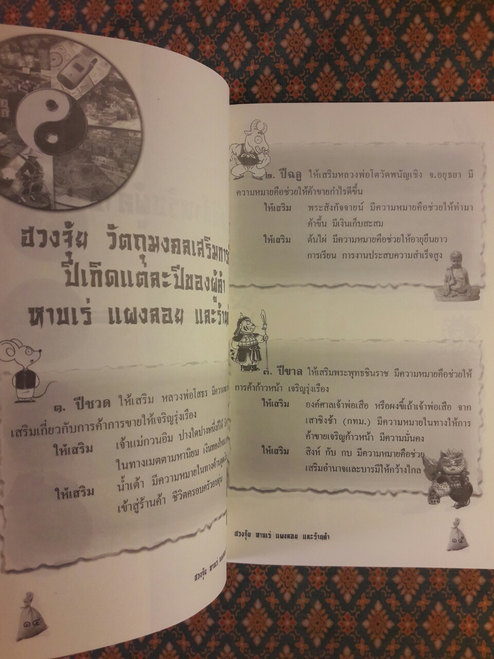 ฮวงจุ้ย หาบเร่ แผงลอย และร้านค้า