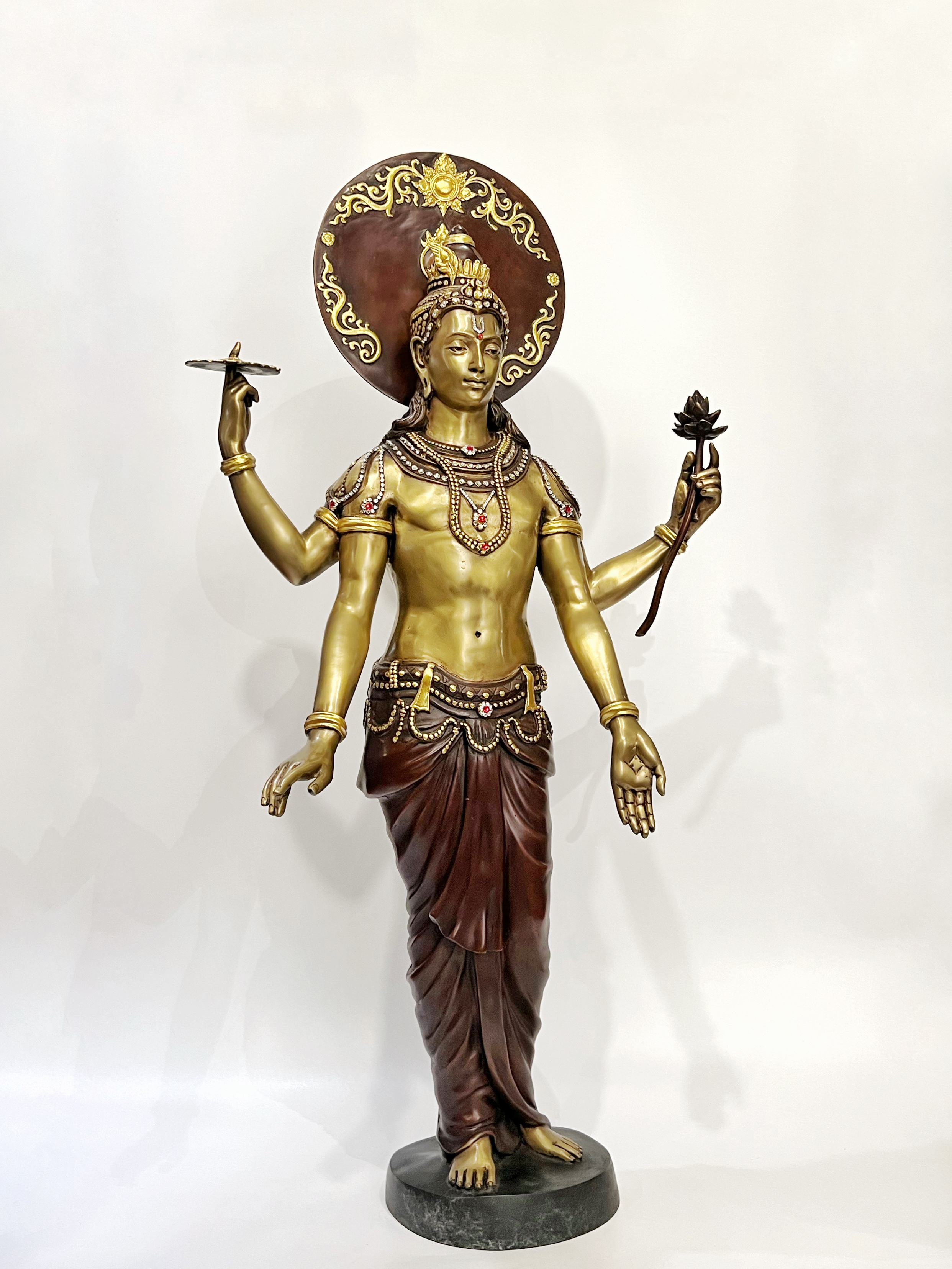 รูปหล่อ พระนารายณ์ หน้าตัก 16 นิ้ว