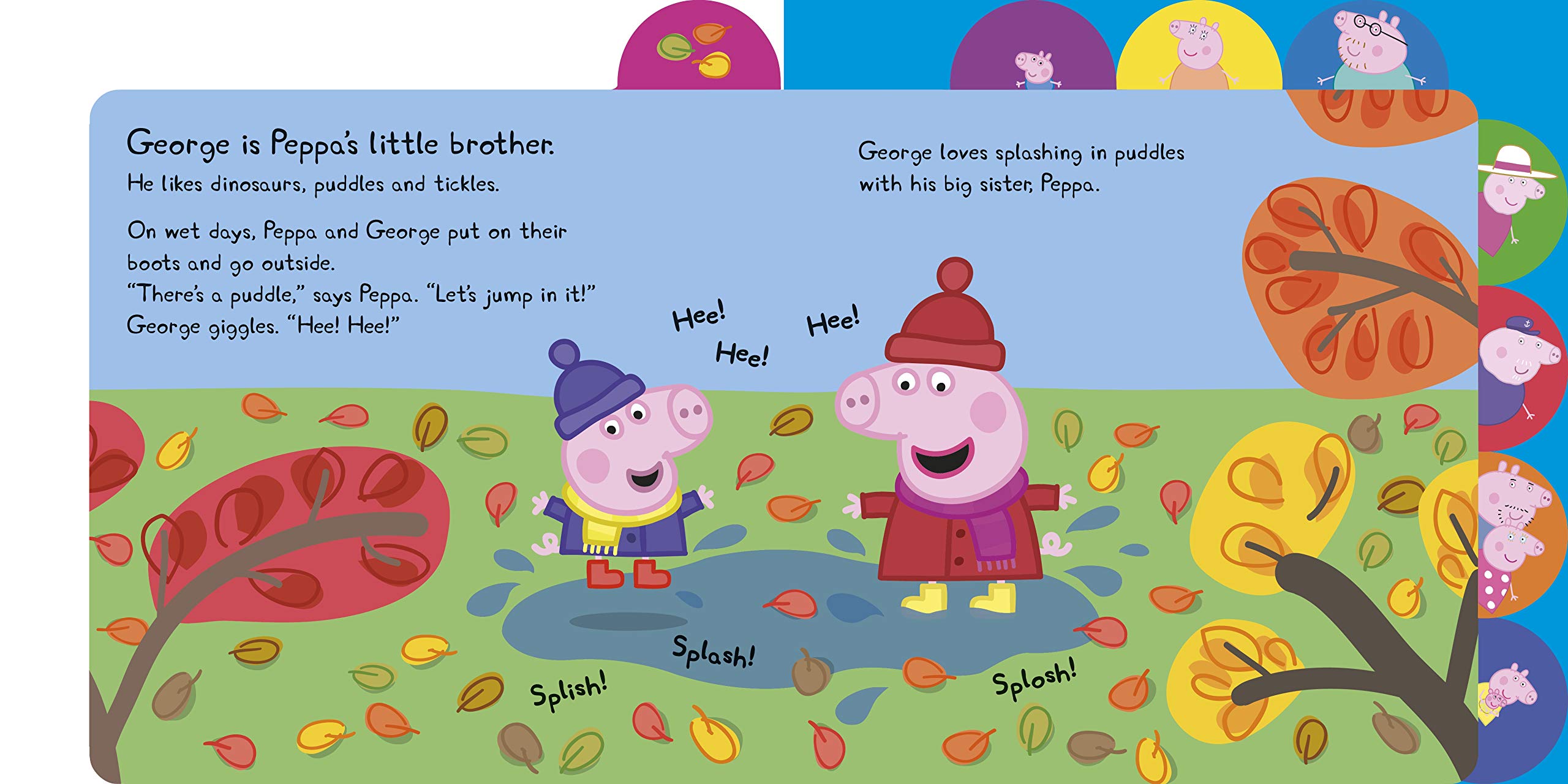 PEPPA PIG: PEPPA AND FAMILY (TABBED BOARD BOOK)