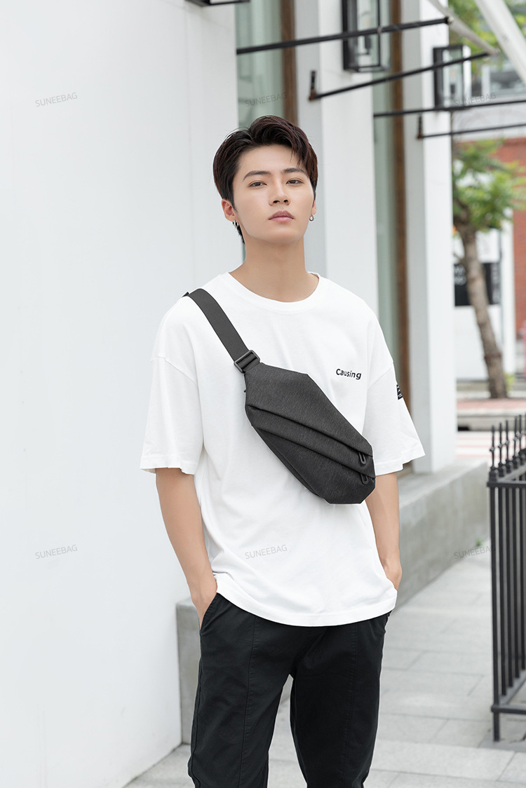 กระเป๋าคาดอกผู้ชาย กระเป๋าสะพายข้างผู้ชาย กระเป๋าผู้ชาย [CODE : B032]