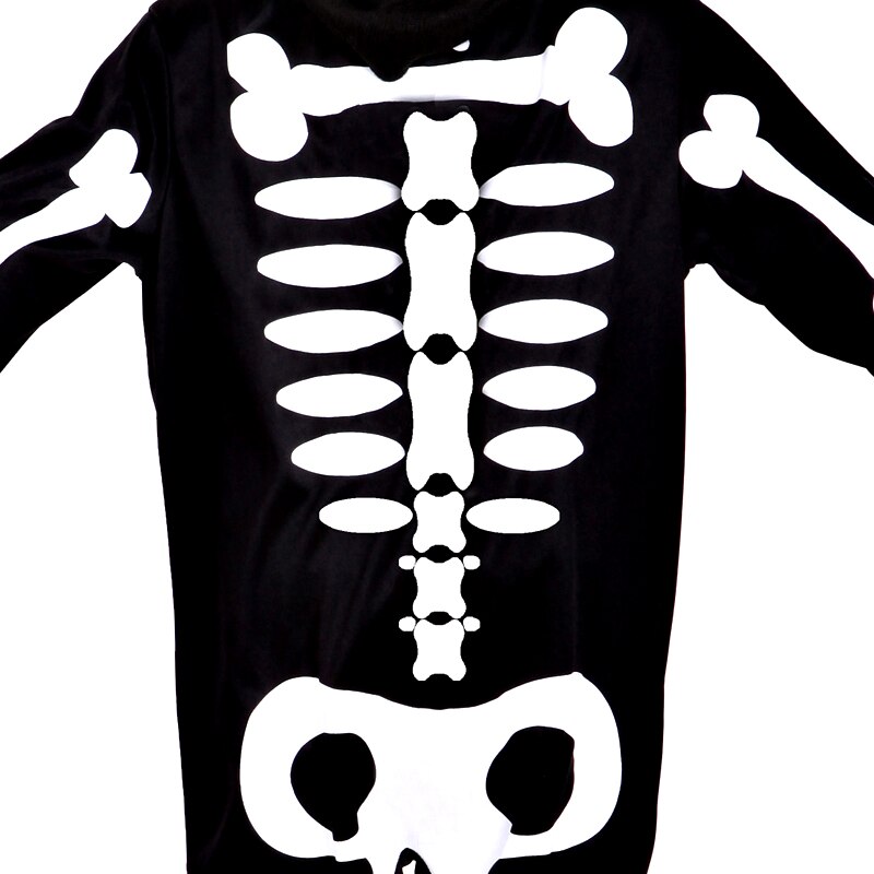 7C233 ชุดเด็ก ชุดโครงกระดูก ชุดกระดูก ชุดฮาโลวีน Children Skeleton Bone Halloween Costumes