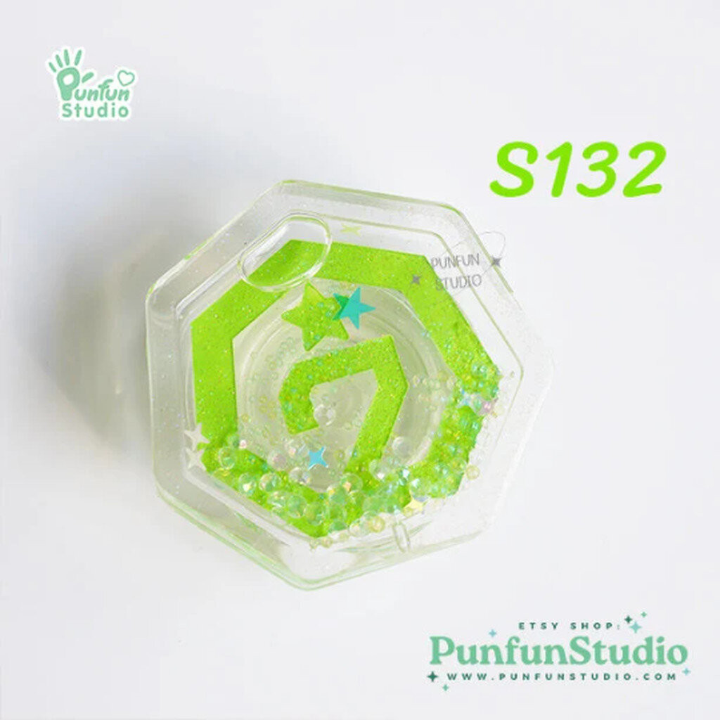 S132 GOT7 logo Shaker Mold / K-POP / Shaker Mold / Silicone Mold
