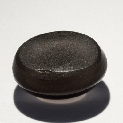 **ขายแล้ว**ซิลลิมาไนท์ตาแมว (Cat's eye Sillimanite) 2.98 กะรัต สีเทา ตาคม