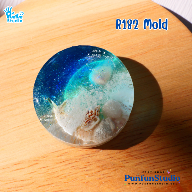 R181-188 Classic Shape Molds / Basic Shape / Epoxy Resin Mold / Silicone Mold