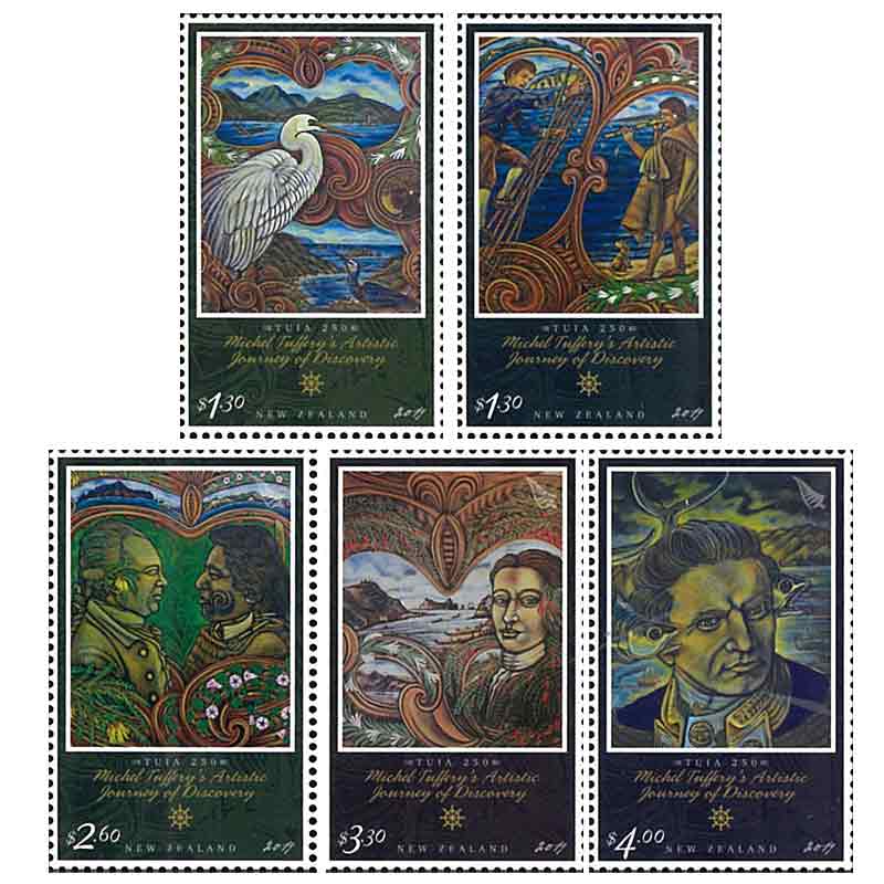 New Zealand Stamp, 2019 Tuia 250 - Michel Tuffery's Artistic Journey of Discovery