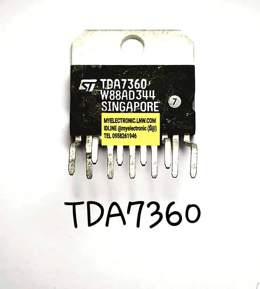 ICTDA7360ยี่ห้อSTตัวถังSIL11ขางอราคาตัวละ