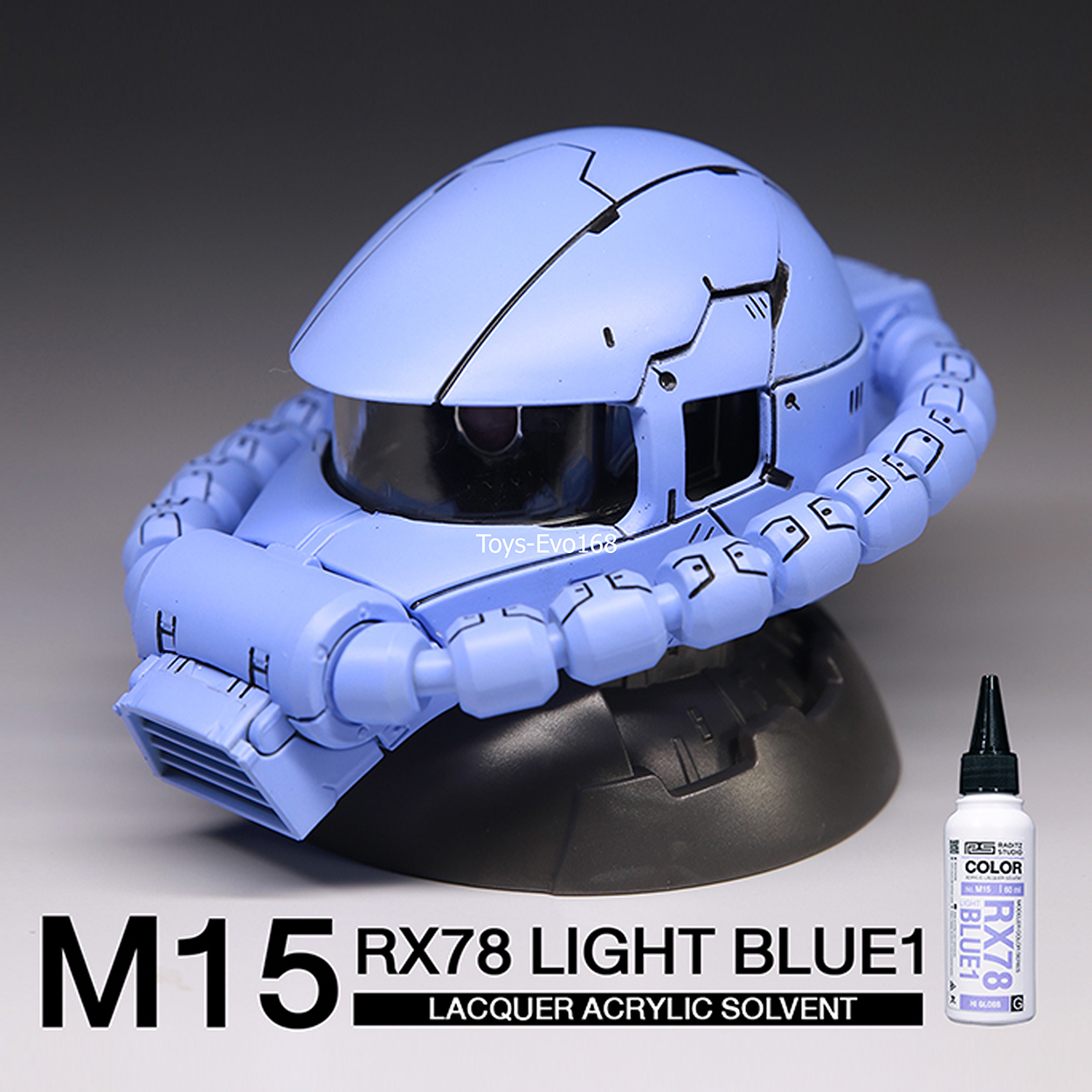 No. M15 RX78 Light Blue1