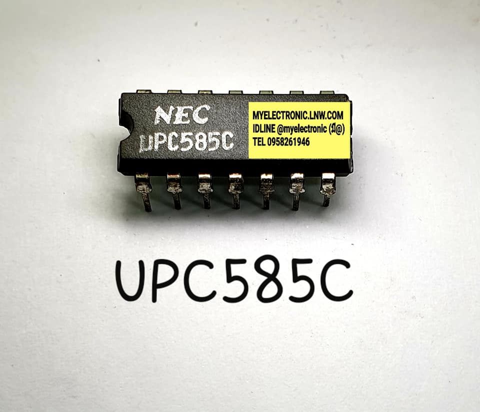ICUPC585Cยี่ห้อNECตัวถังDIP14ราคาตัวละ