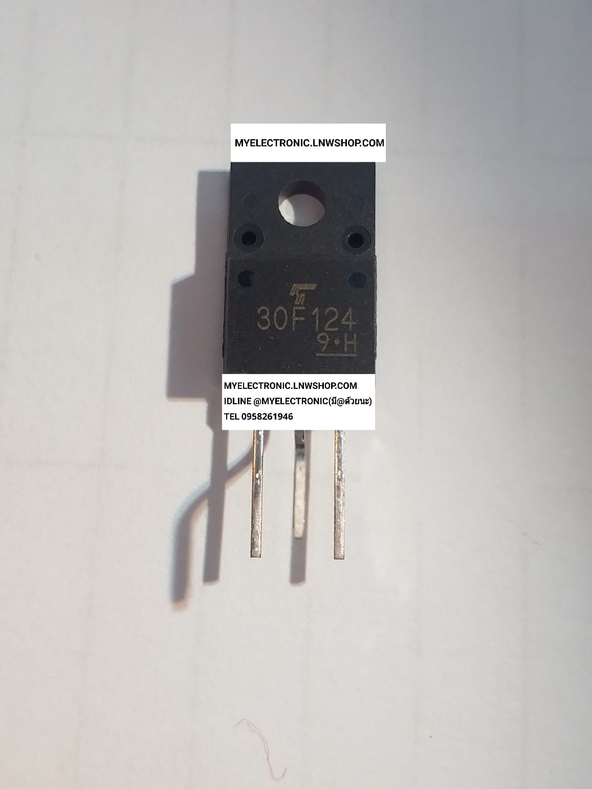 ขาย 30F124 ตัวถัง TO-220F ยี่ห้อ โตชิบ้า TOSHIBA ราคา ตัวละ , . . . บาท #30F124 #30J127