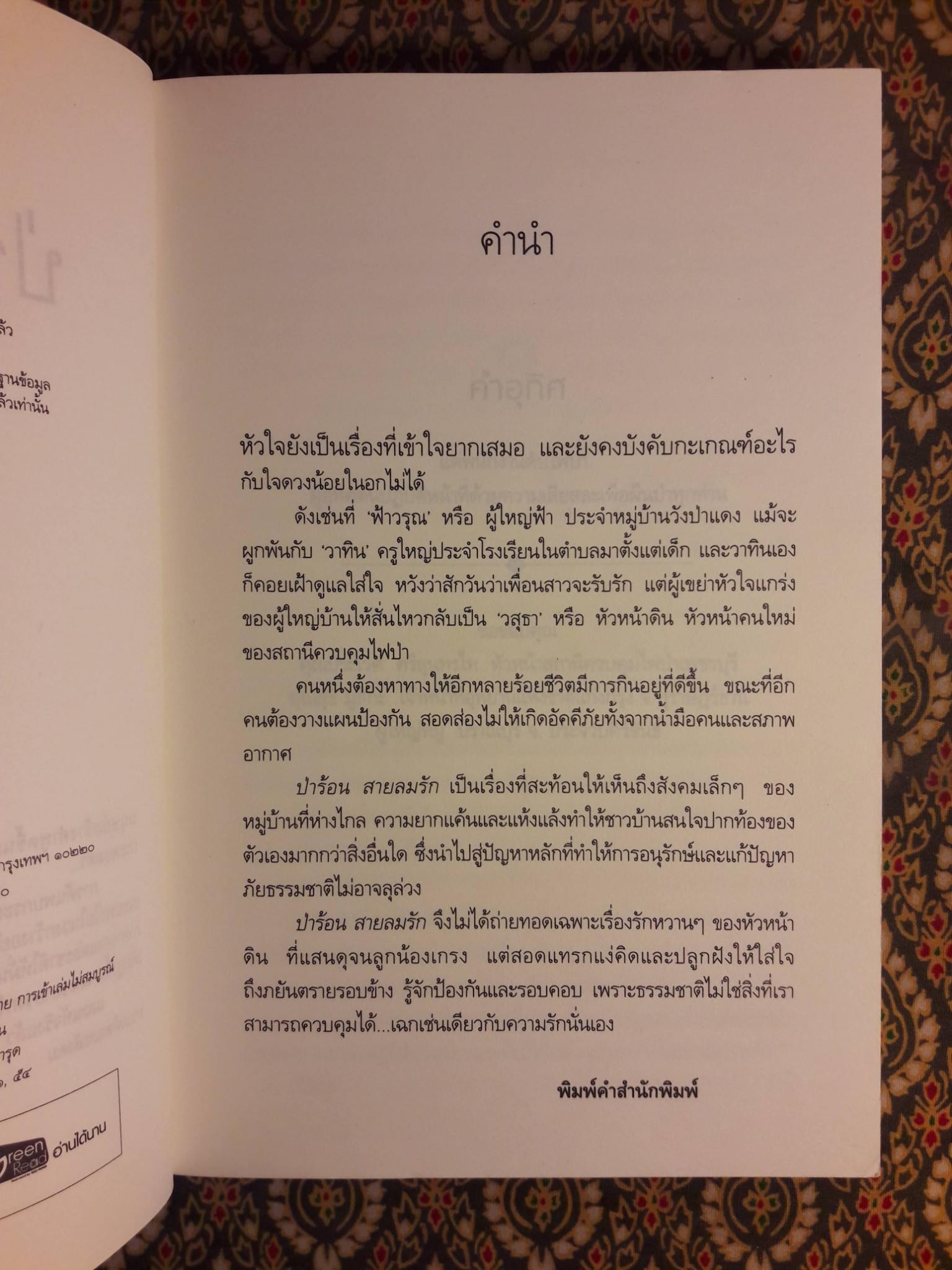 ป่าร้อน สายลมรัก