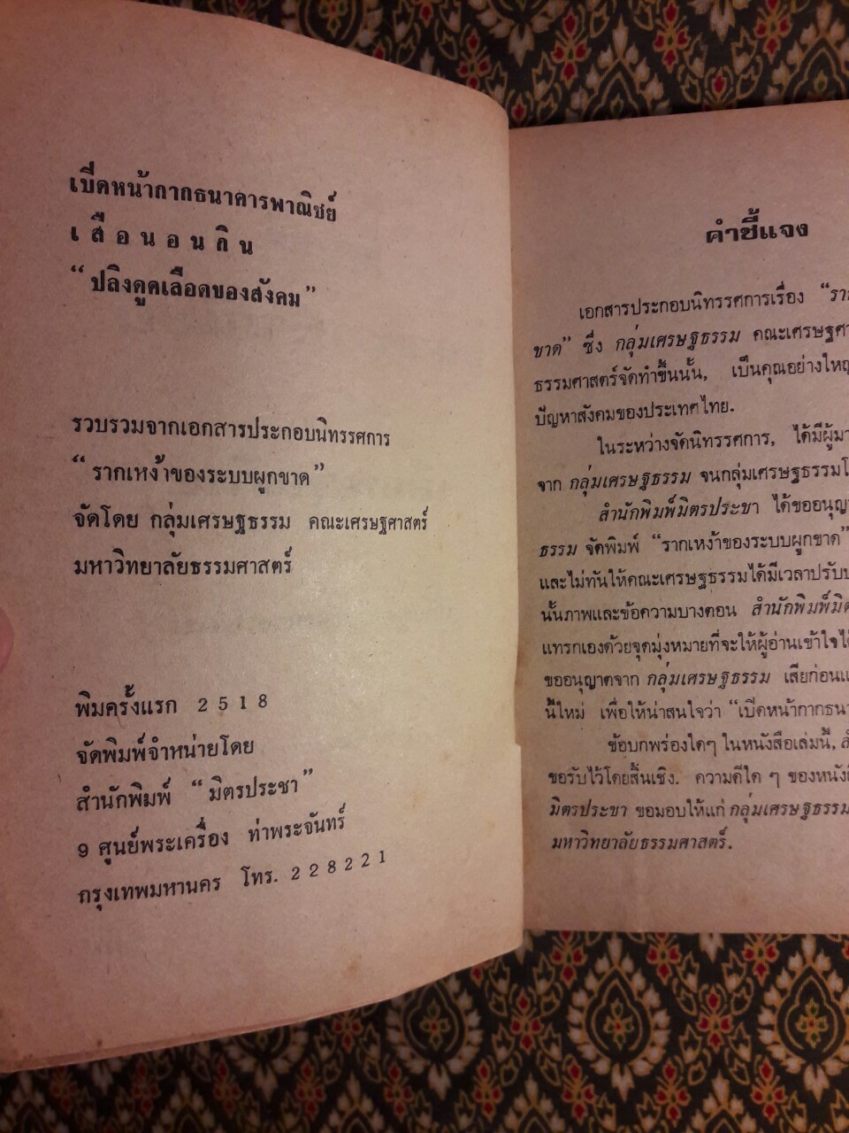 เปิดหน้ากากธนาคารพาณิชย์ เสือนอนกิน