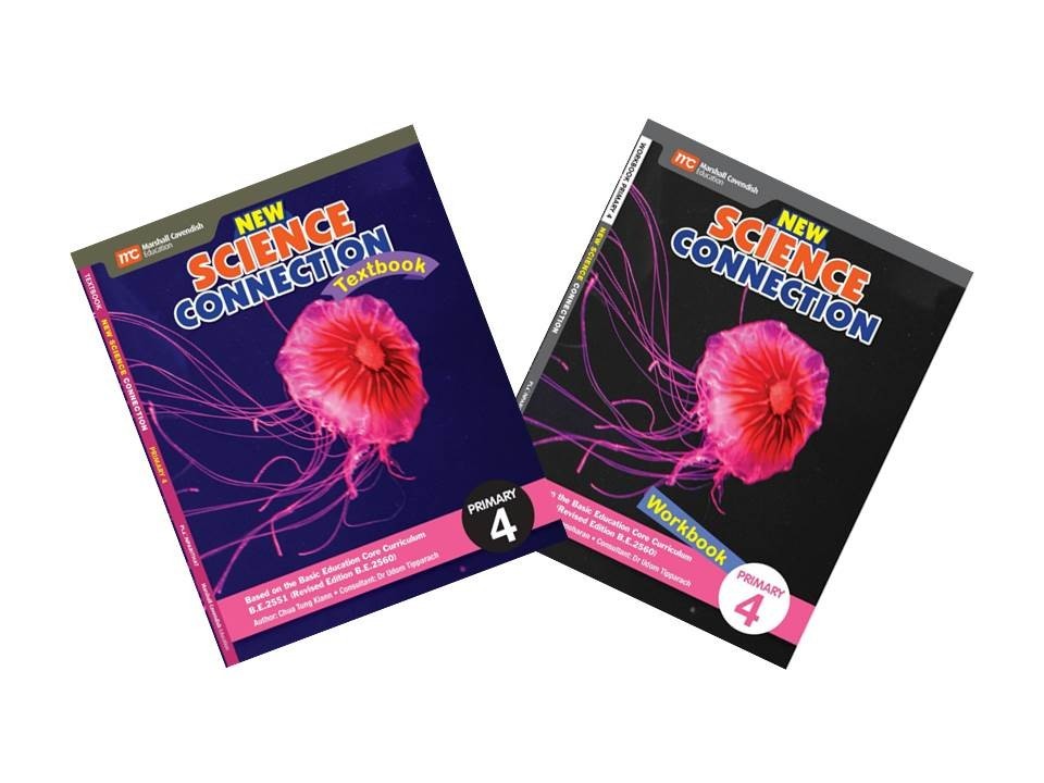 หนังสือเรียนและแบบฝึกหัดวิทยาศาสตร์ EP ป.4 New Science Connection