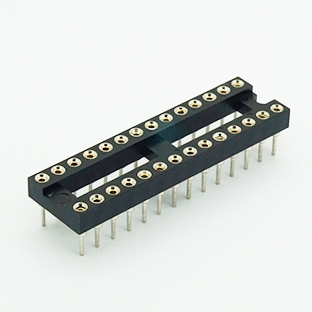 ซ็อกเก็ต ไอซี 28 ขา (Socket 28 Pin) แบบ DIP