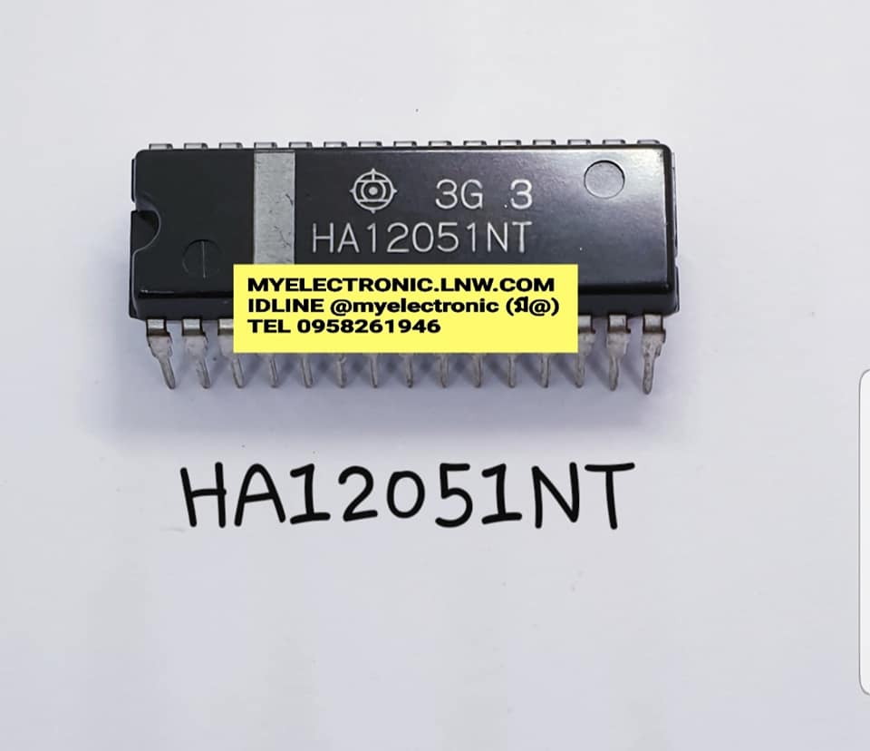 ขาย , HA12051NT , ตัวถัง , DIP-30 , ยี่ห้อ , HITASHI , ฮิตาชิ , ic , ไอซี , HA12051 , NT ราคา , ตัวละ , . . . หน่วย , บาท