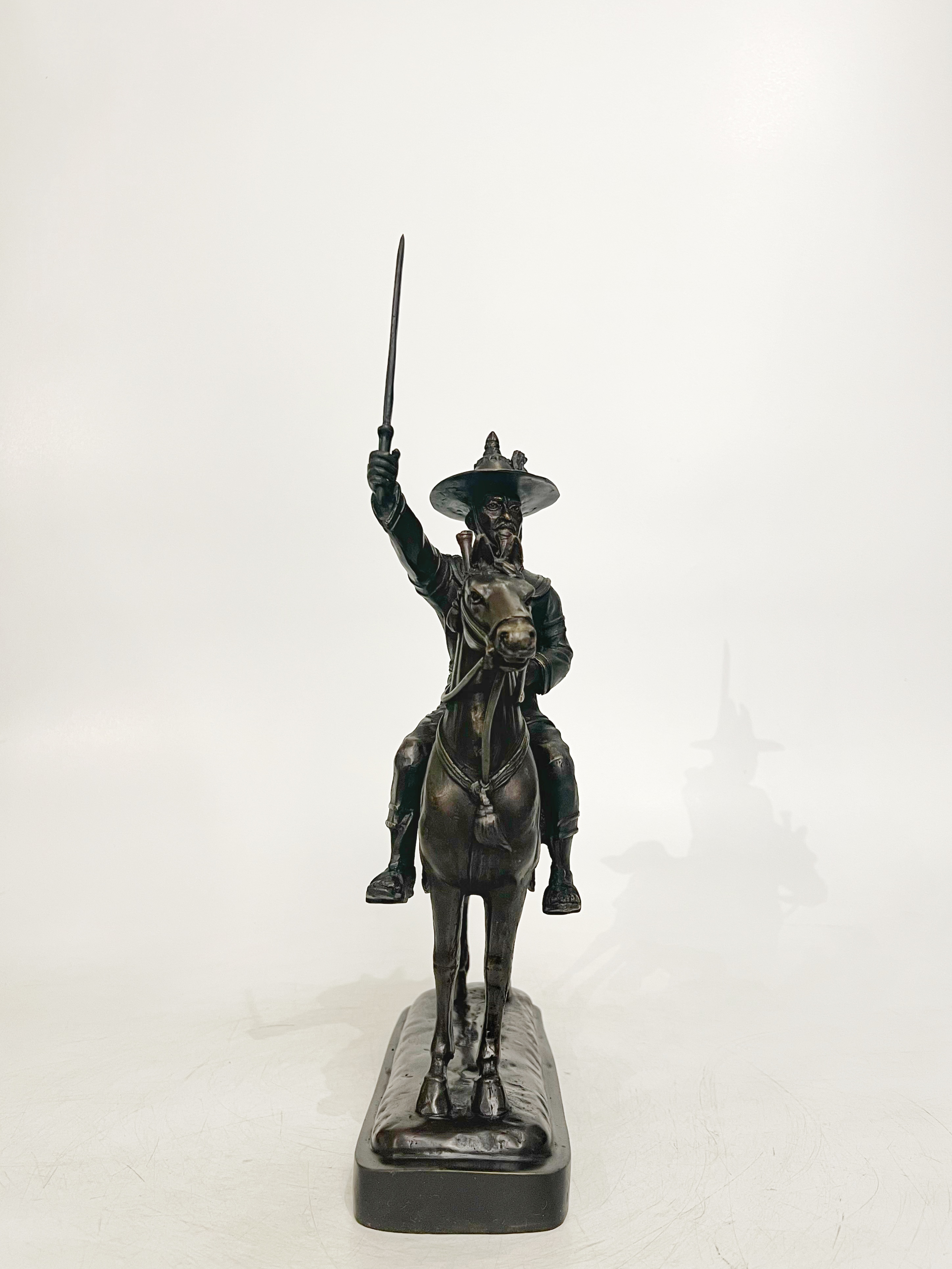 รูปหล่อ พระเจ้าตากสินมหาราช ทรงม้า หน้าตัก 5 นิ้ว