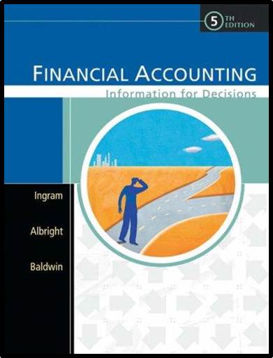 Financial Accounting: Information for Decisions - 5E ISBN 9780324183979