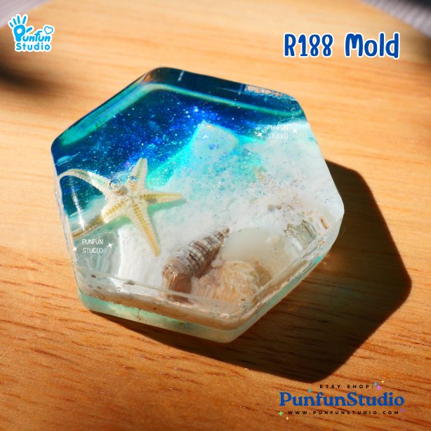 R181-188 Classic Shape Molds / Basic Shape / Epoxy Resin Mold / Silicone Mold