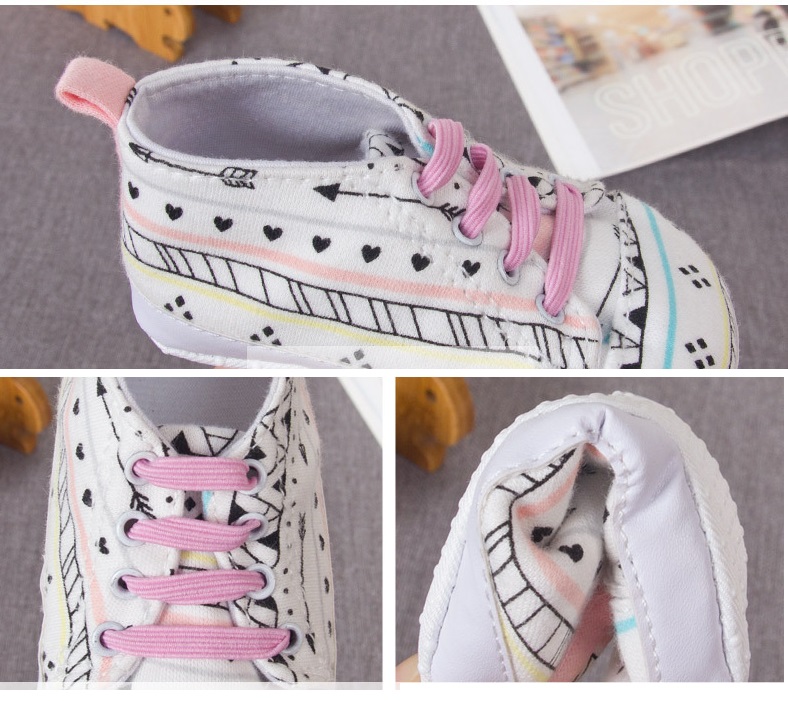 Muisungshop ถุงเท้าเด็กหัดเดิน รองเท้าเด็ก รองเท้าพื้นนุ่ม ทรง Sneakers สำหรับเด็ก มีกันลื่น