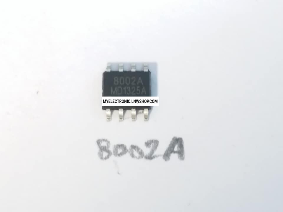 ขาย IC 8002A,ไอซี8002A,IC8002AตัวถังSMD,ตัวถังSOIC8ขา ยี่ห้อ ราคา ตัวละ บาท