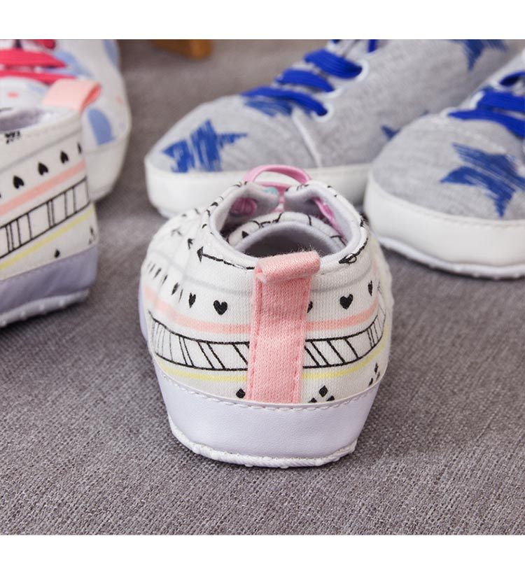 Muisungshop ถุงเท้าเด็กหัดเดิน รองเท้าเด็ก รองเท้าพื้นนุ่ม ทรง Sneakers สำหรับเด็ก มีกันลื่น