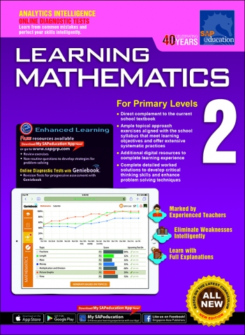 แบบฝึกหัดคณิตศาสตร์ ป.2 Learning Mathematics For Primary Levels 2