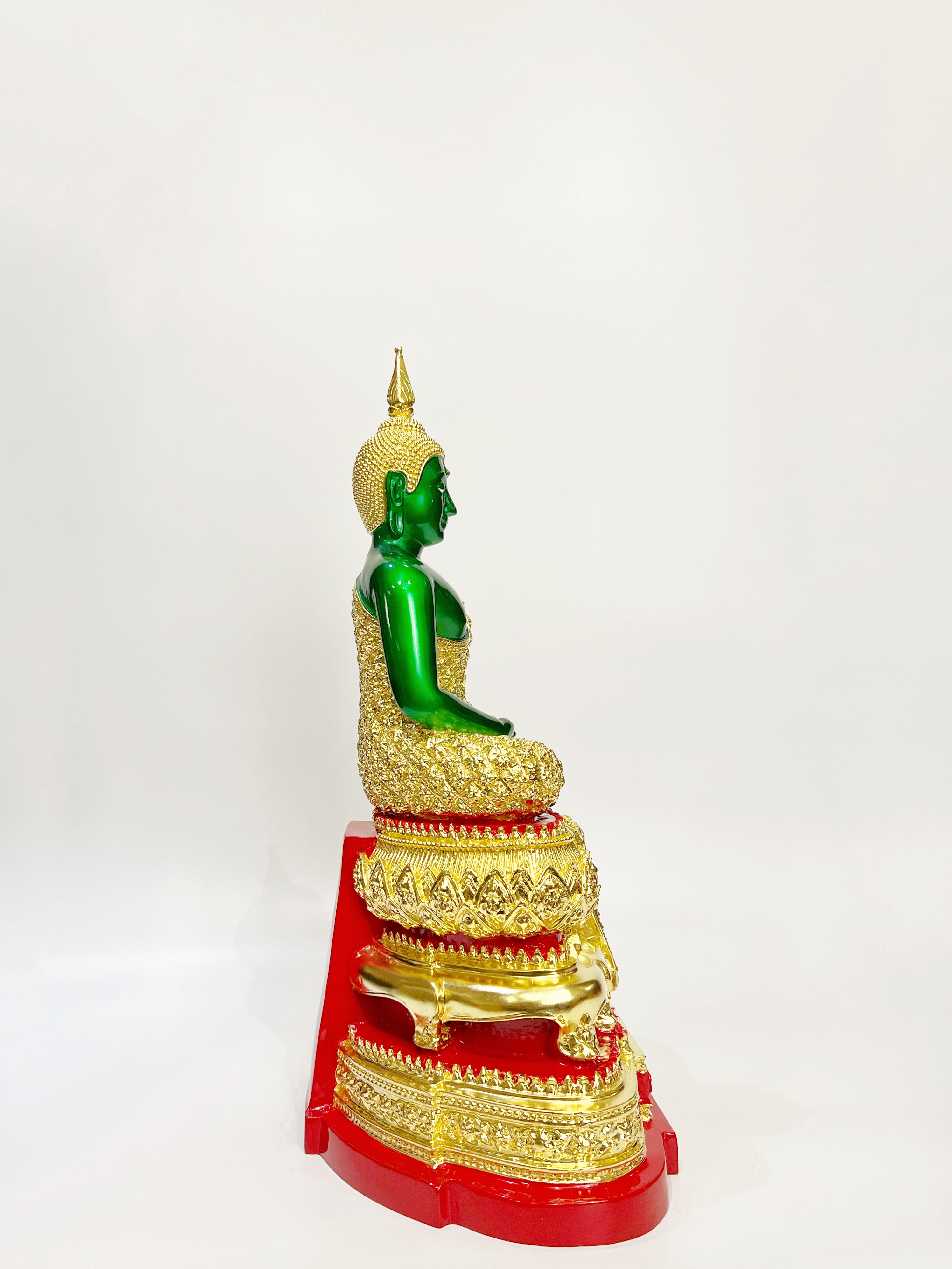 รูปหล่อพระแก้วมรกต สามฤดู หน้าตัก 9 นิ้ว พิธี วัดพระแก้ว จ.เชียงราย พ.ศ.2563