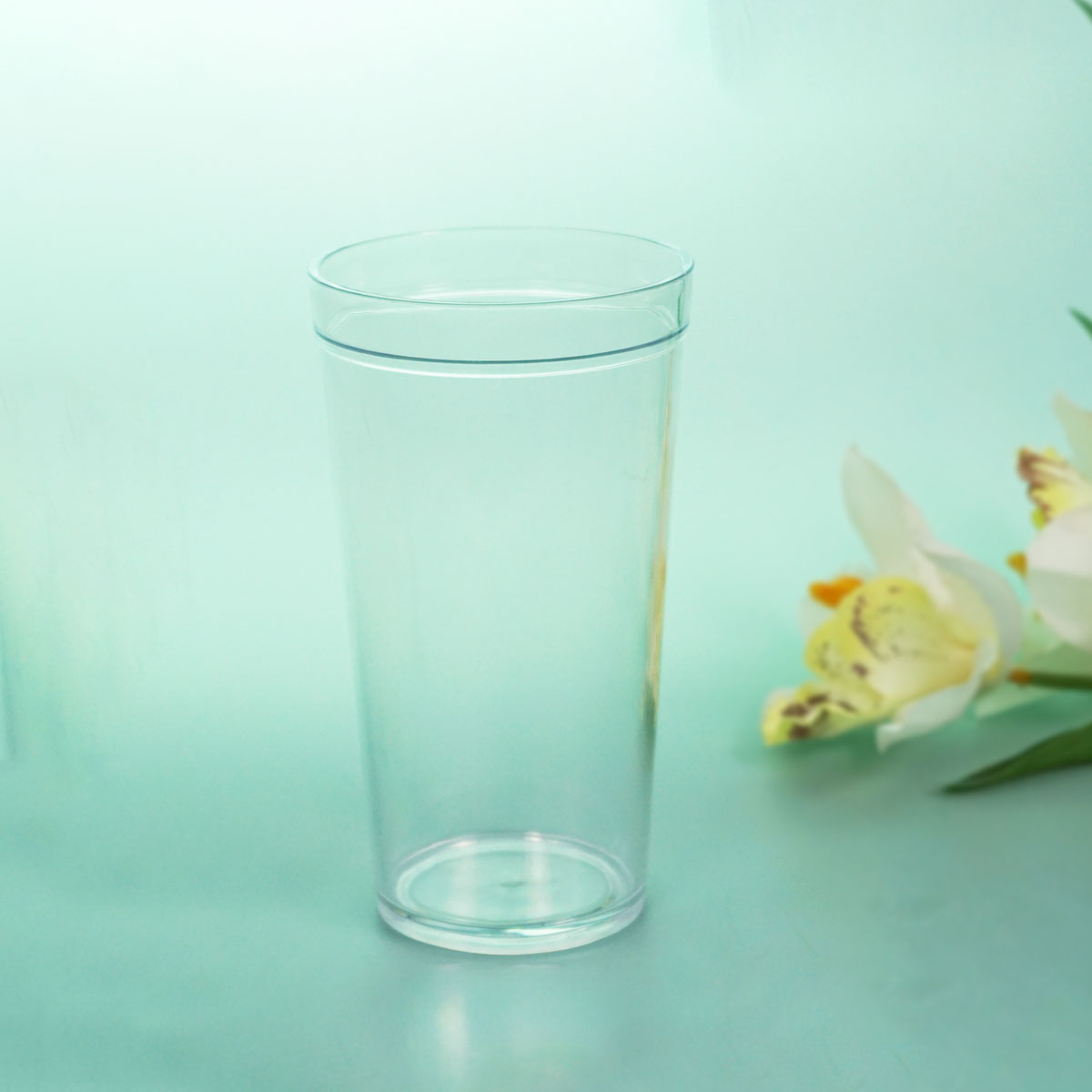 แก้วพลาสติก polycarbonate (ยกโหล 12 ใบ)