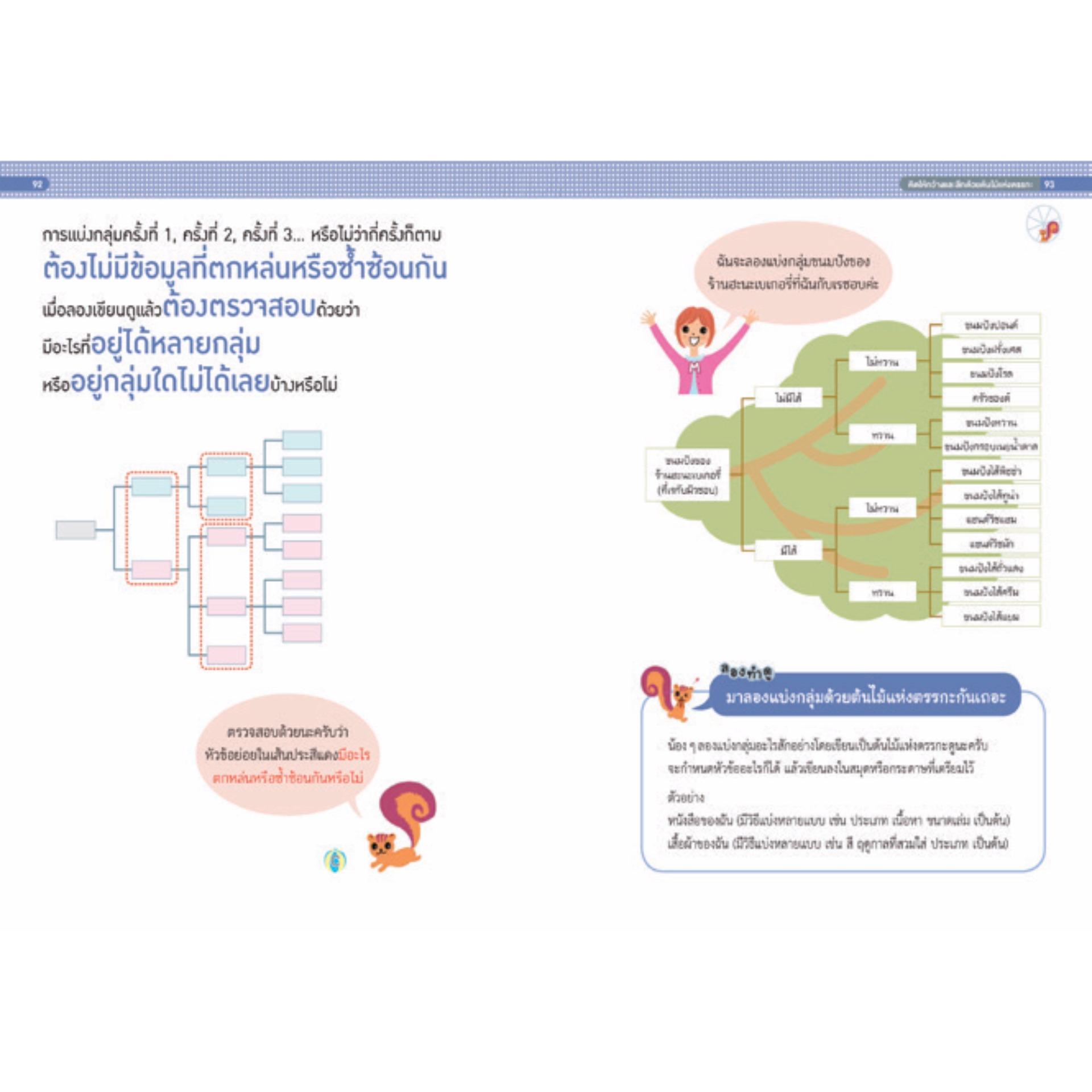 NANMEEBOOKS หนังสือ ฝึกคิดเป็นเหตุเป็นผล : ชุด ทักษะการทำงานฝึกได้ตั้งแต่วัยเรียน
