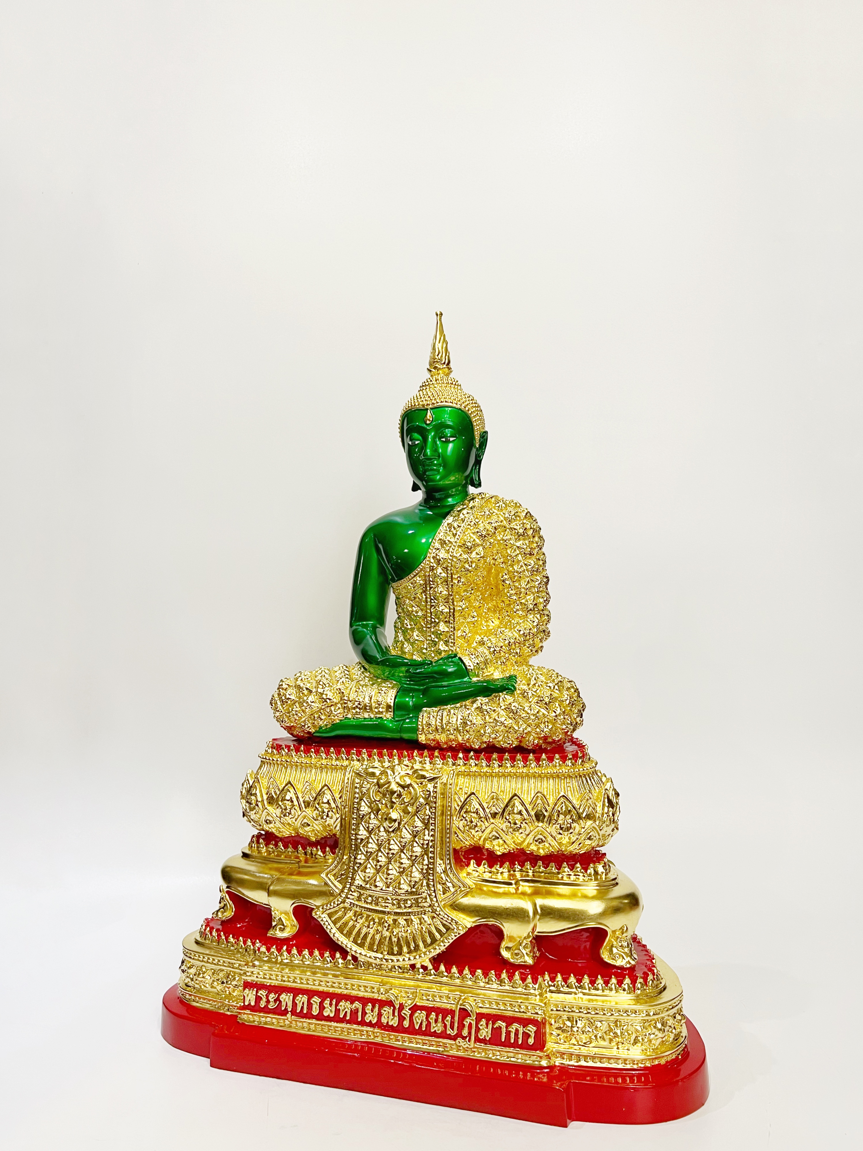 รูปหล่อพระแก้วมรกต สามฤดู หน้าตัก 9 นิ้ว พิธี วัดพระแก้ว จ.เชียงราย พ.ศ.2563