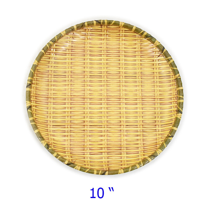 จานกลมลายสาน 10 นิ้ว SUMO