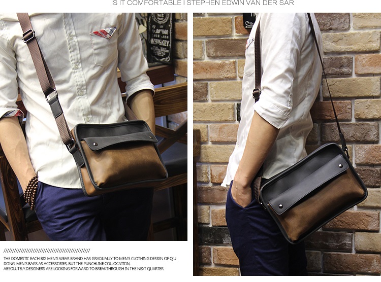 กระเป๋าสะพายข้างผู้ชาย รหัส A001