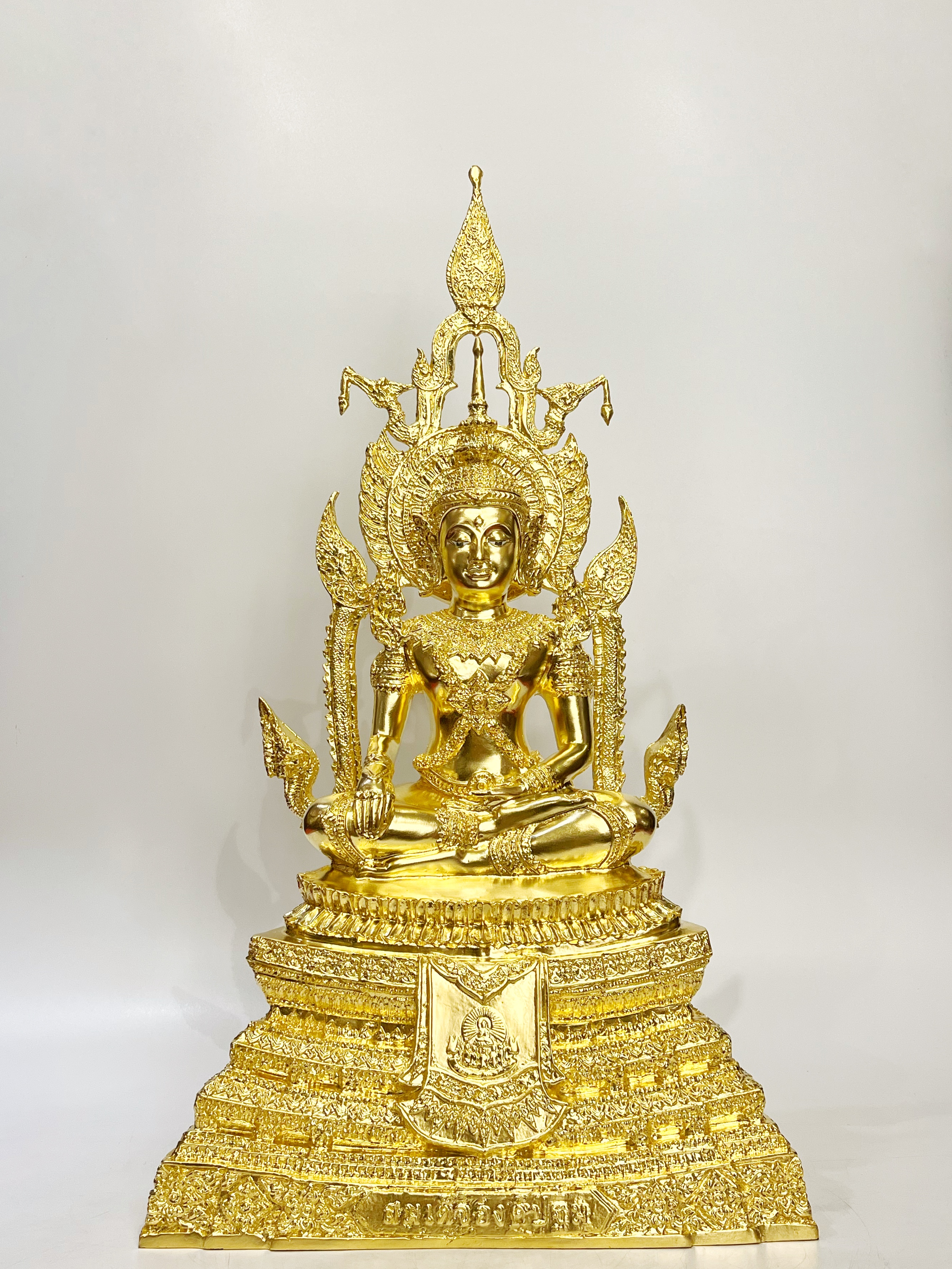 สมเด็จองค์ปฐม หน้าตัก 9 นิ้ว หลวงพ่อฤาษีลิงดำจัดสร้าง วัดจันทาราม (วัดท่าซุง) จ.อุทัยธานี พ.ศ.2532