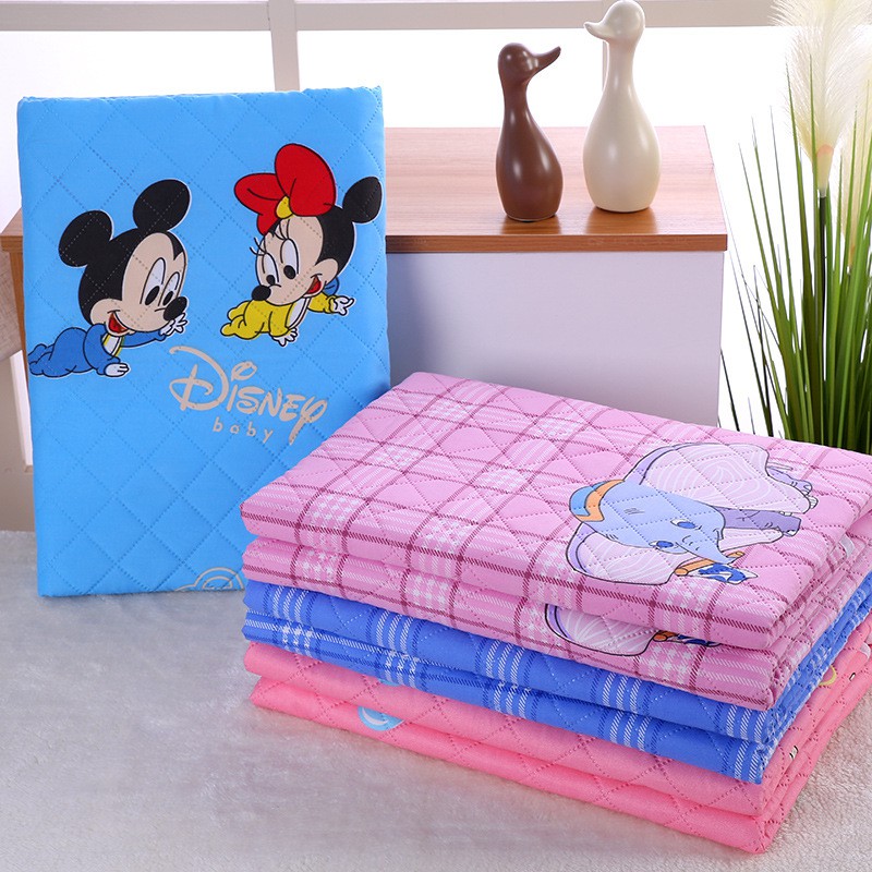 MUISUNGSHOP SIZE 50*70 cm แผ่นรองนอนเด็ก ผ้ารองนอนกันน้ำ กันเปื้อน