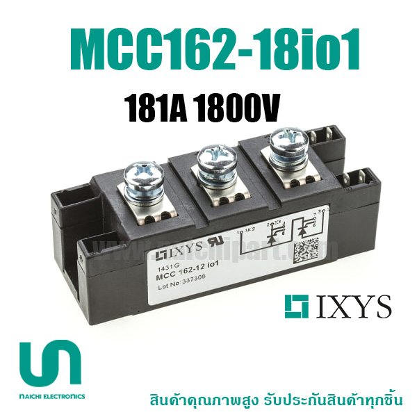 MCC162-18Io1 , 181A 1800V , IXYS