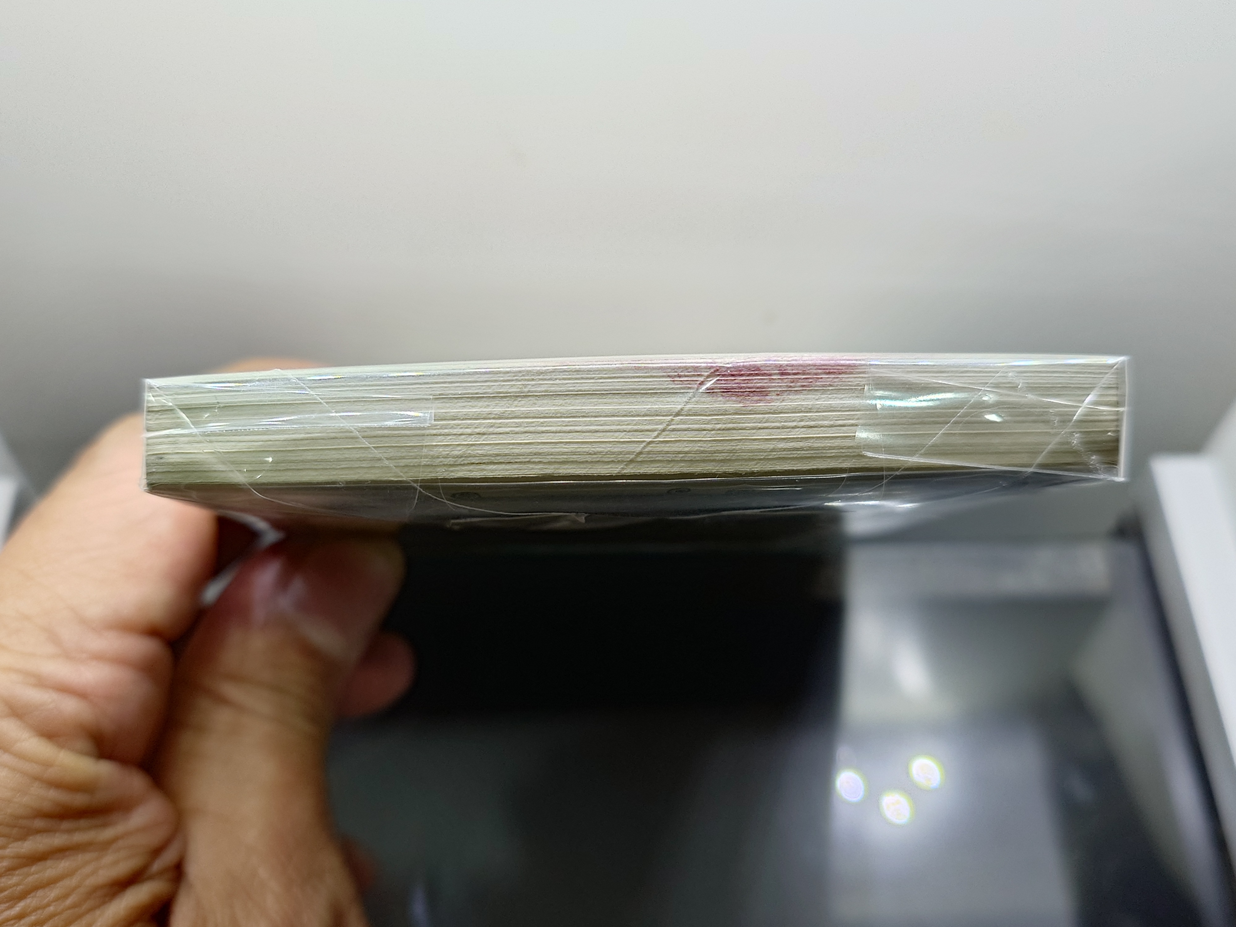 ธนบัตร 20 บาท แบบ 9 รุ่น 5 พิมพ์โทมัช (ยกแหนบ 100 ใบ เลขเรียง) สมัยรัชกาลที่9 ปี2500 ไม่ผ่านใช้