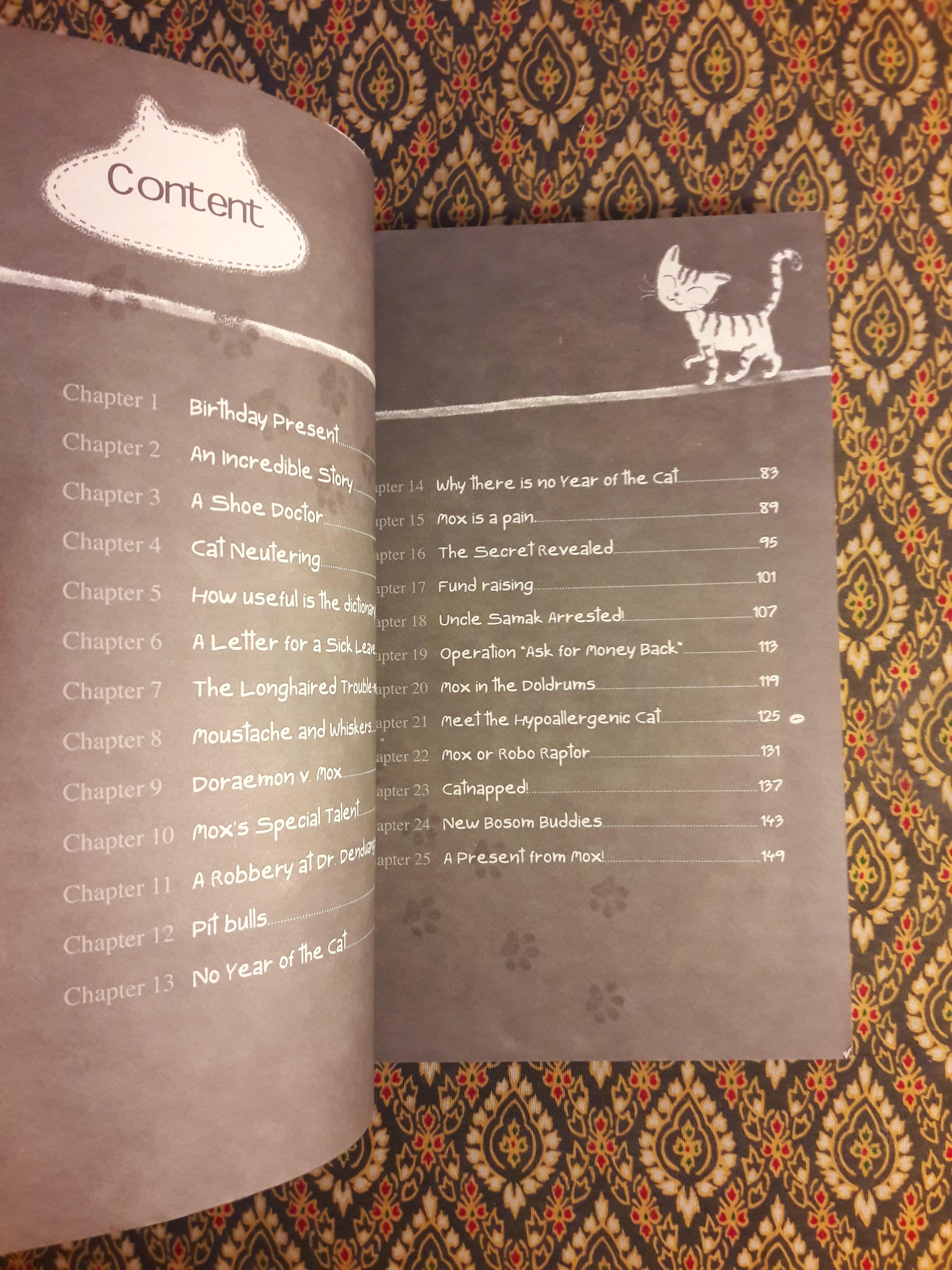 ม็อกซ์ แมวมหัศจรรย์ Mox, the Wonder Cat ฉบับสองภาษา ไทย-อังกฤษ