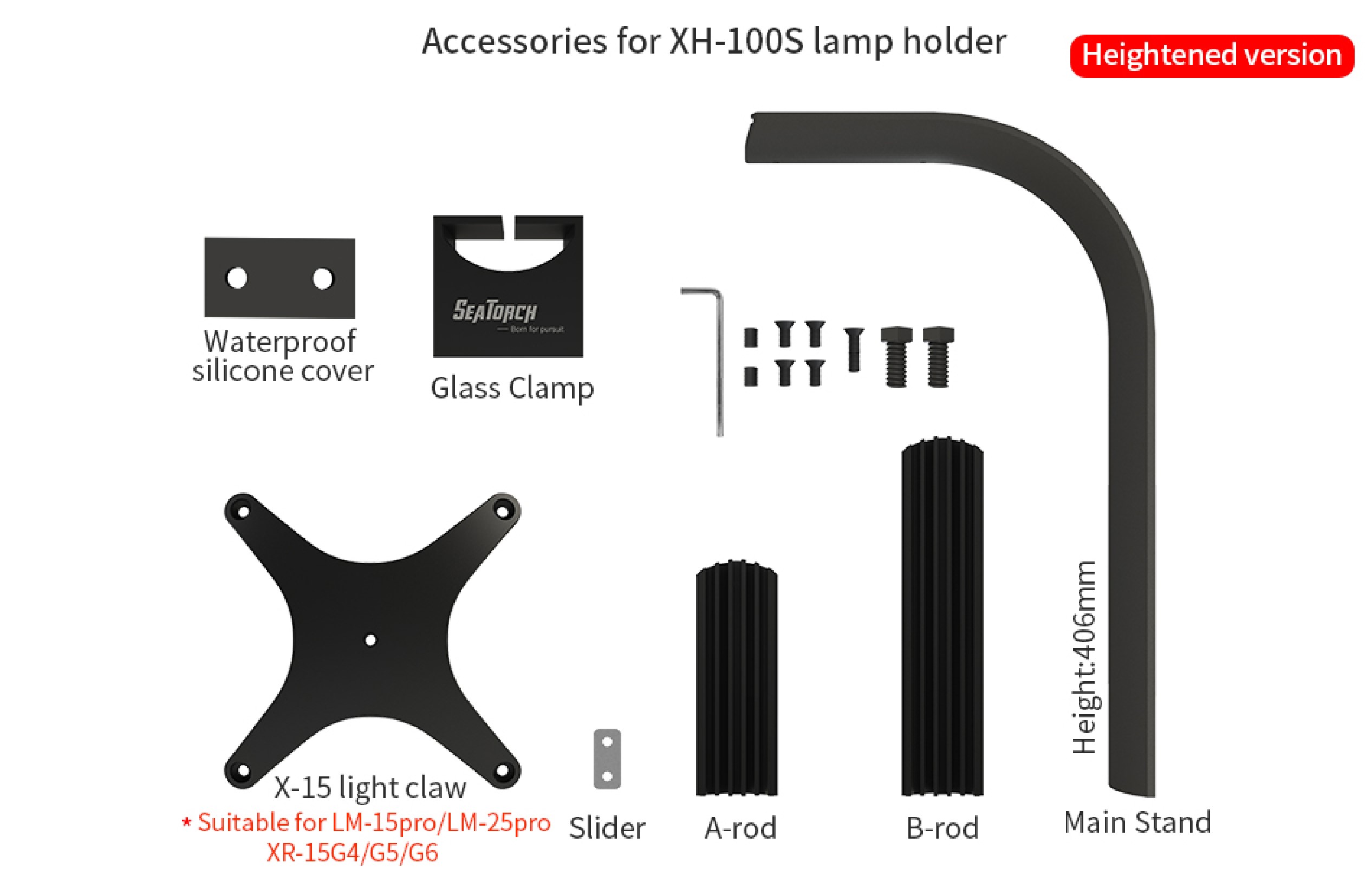 XH-100S For LM-15ProLM-25Pro Radion XR-15 /G4/G5/G6