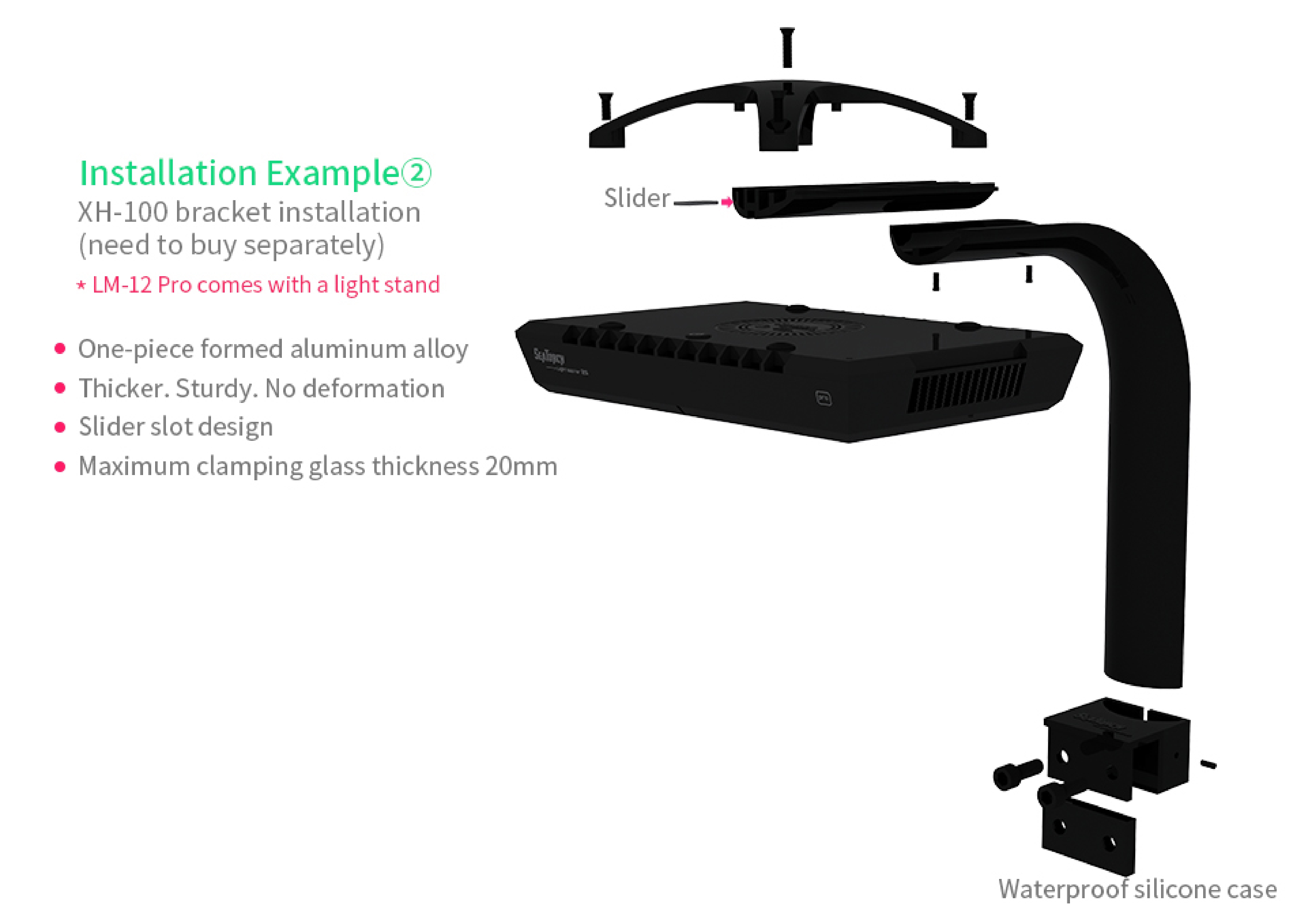 LM-25 Pro. 150 Watt + สลิงแขวนโคม