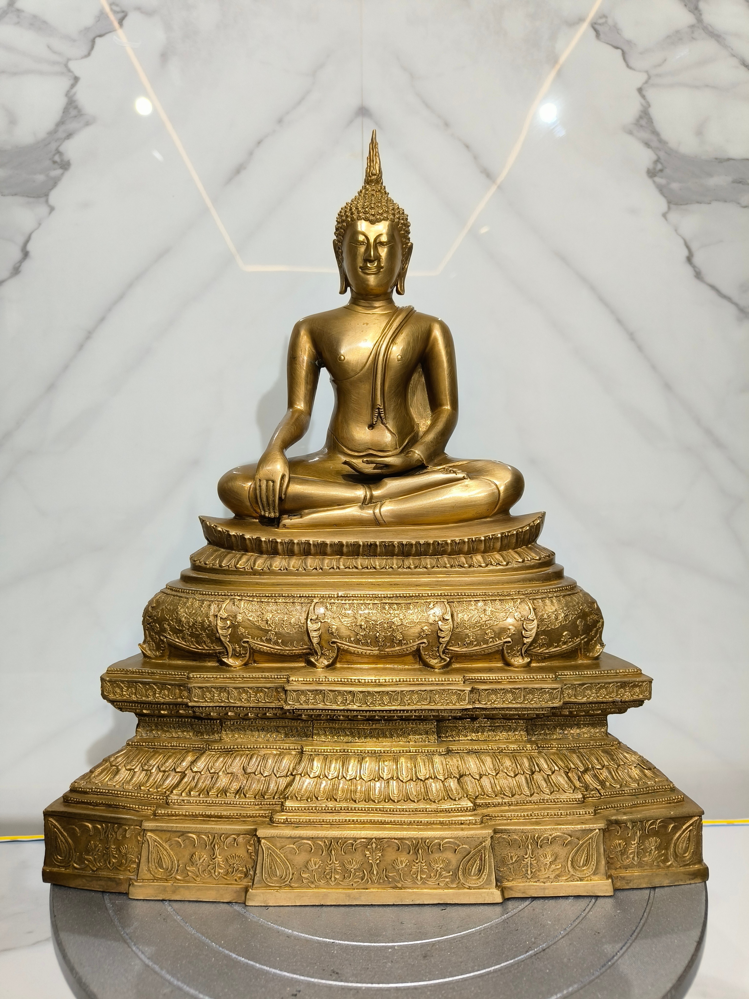 พระพุทธรูป พระพุทธชินสีห์ หน้าตัก 7 นิ้ว ปี 2556 วัดบวรนิเวศวิหาร กรุงเทพมหานคร