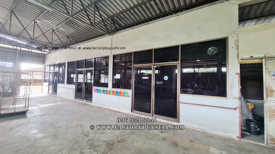 ขายโรงงาน 10 ไร่ มีใบ รง.4 อำเภอกระทุ่มแบน จังหวัดสมุทรสาคร Factory for sale, 10 rai, has factory certificate 4, Krathum Baen District. Samut Sakhon Province