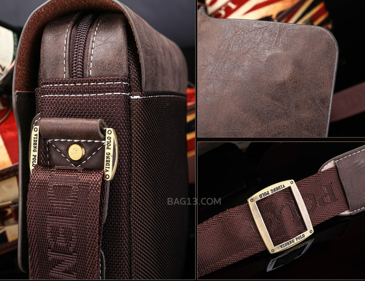 กระเป๋าสะพายข้างผู้ชาย กระเป๋าผู้ชาย POLO VIDENG ของแท้100% ใส่ไปทำงาน ใส่ไปเที่ยว [CODE : P003] แนวนอน
