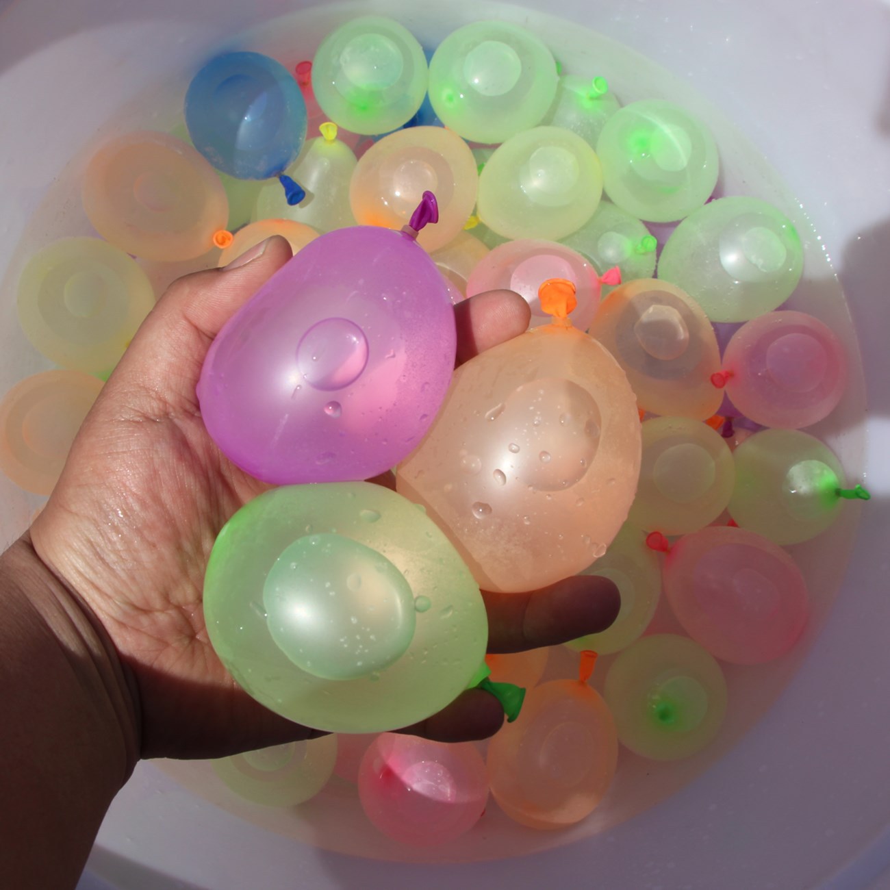 MUISUNGSHOP ลูกโป่งน้ำ water balloon happy baby ถูกที่สุด