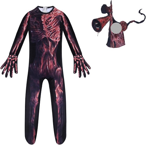 7C265 ชุดเด็ก ชุดฮาโลวีน ชุดเปรต เปรตหัวลำโพง Siren Head Halloween Costumes